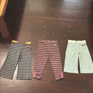 3 Pairs of Matilda Jane leggings Girls size 6